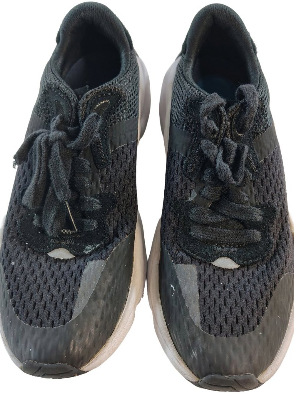 Women's Black & White Size 8.5 Mesh-Top Sorel Brand Athletic Running Sneakers